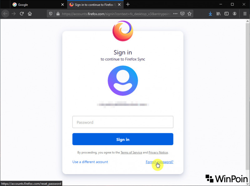 Cara Reset Password Akun Mozilla Firefox dengan Recovery