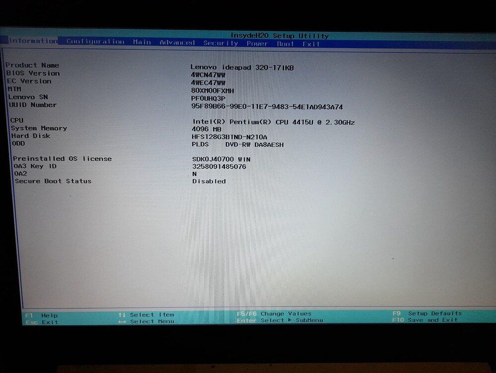 Insyde H2O bios unlocking/flashing 79 by Minionguyjpro BIOS