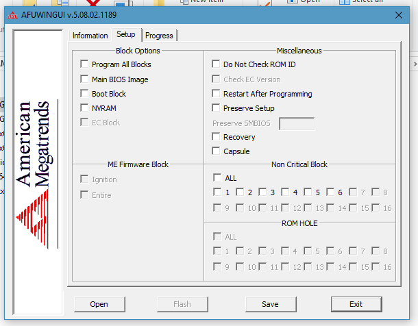 Help about BIOS UEFI asrock z77 pro4-m - BIOS modules (PCI ROM