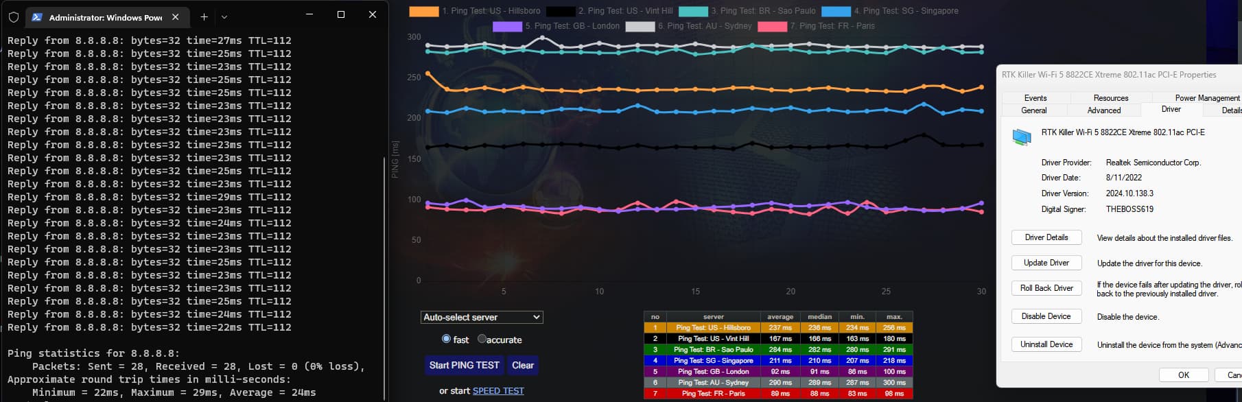 [Realtek 8822CE] Modded Wireless Drivers with Enabled Advanced Features