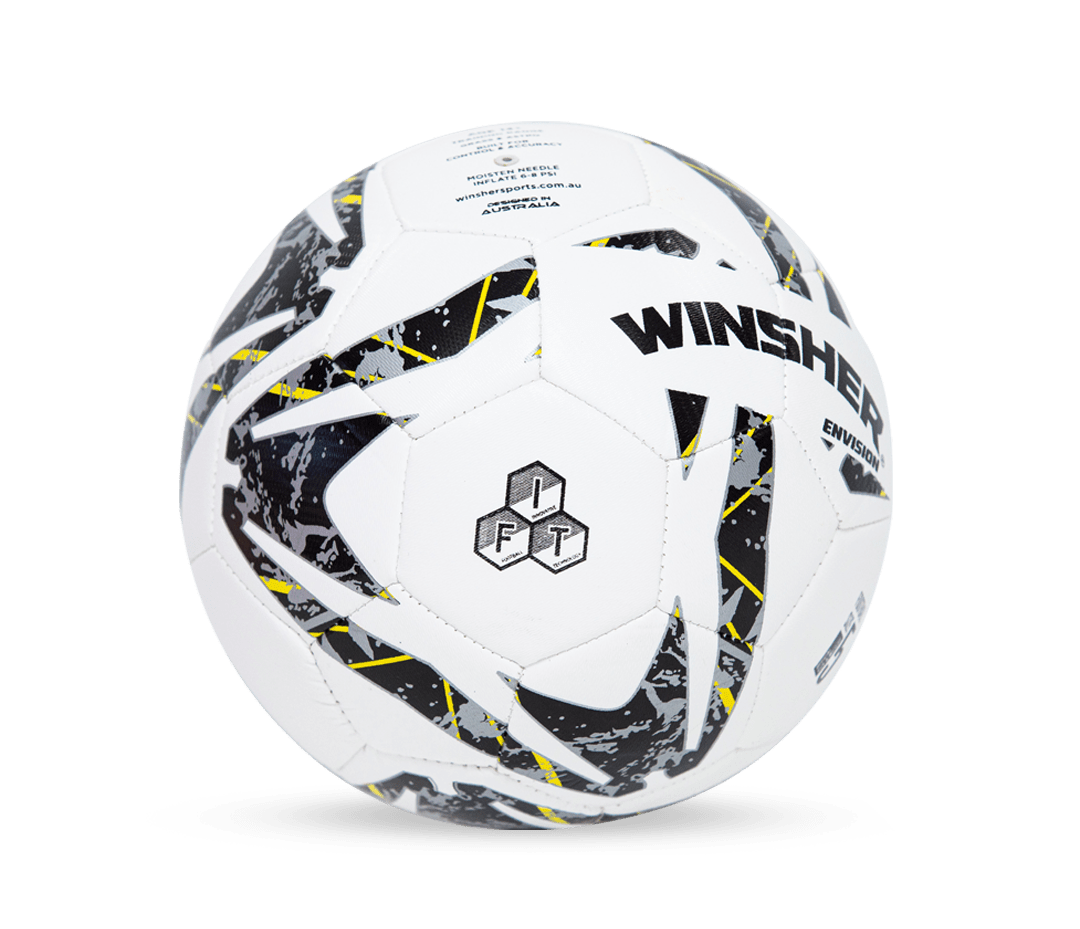 Envision Black & Grey Junior Match / Senior Training Football Size