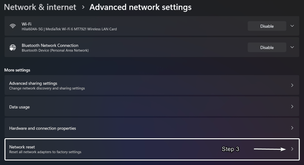 Reset Network Settings in Windows 11 Quick Ways
