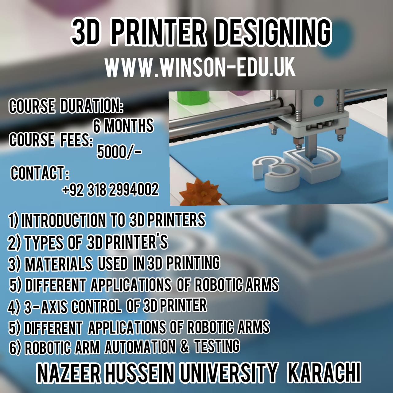NHU Winson Centre of Emerging Sciences