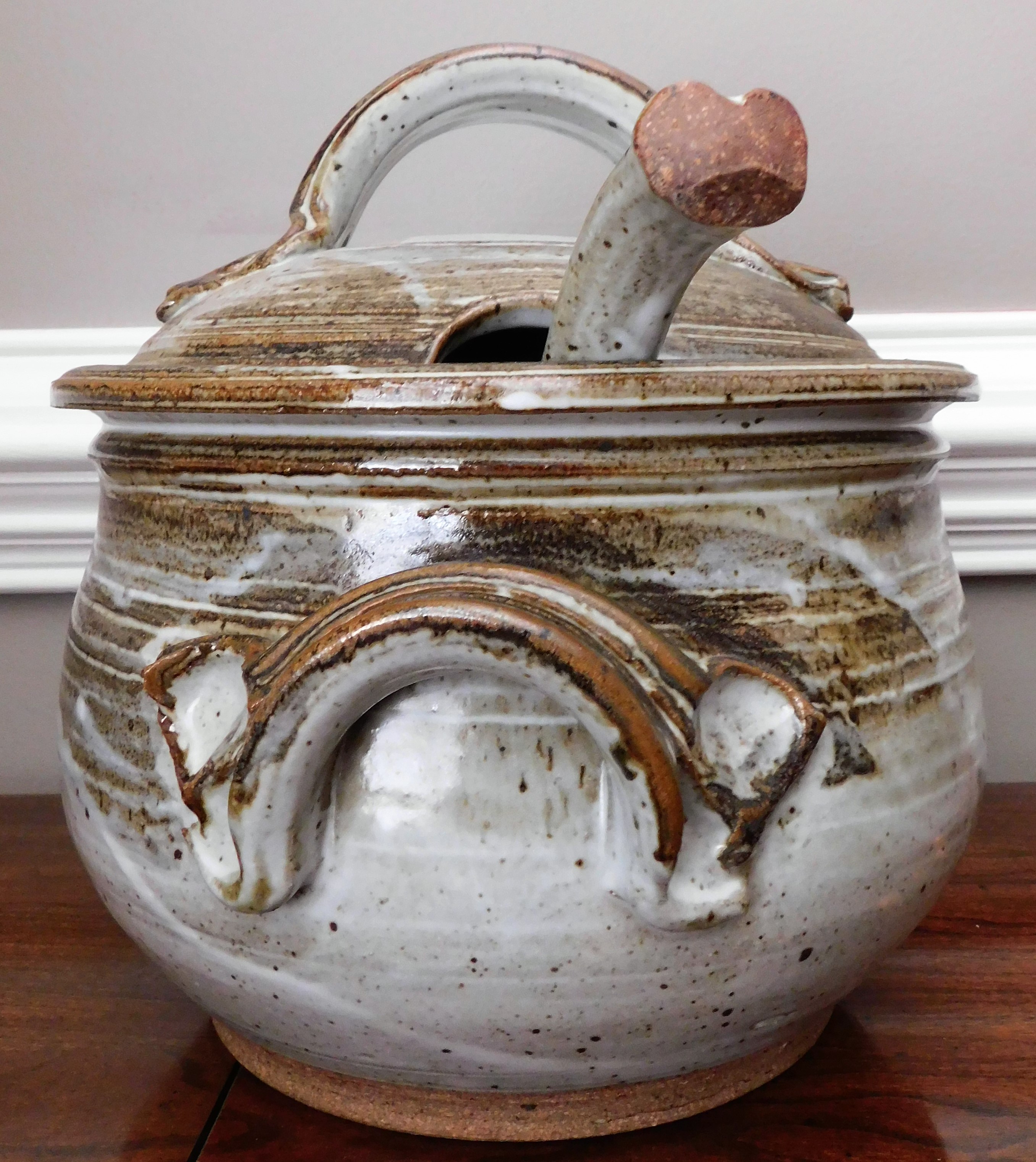 Lot Detail Artist Signed Cynthia Bringle Art Pottery Soup Tureen with