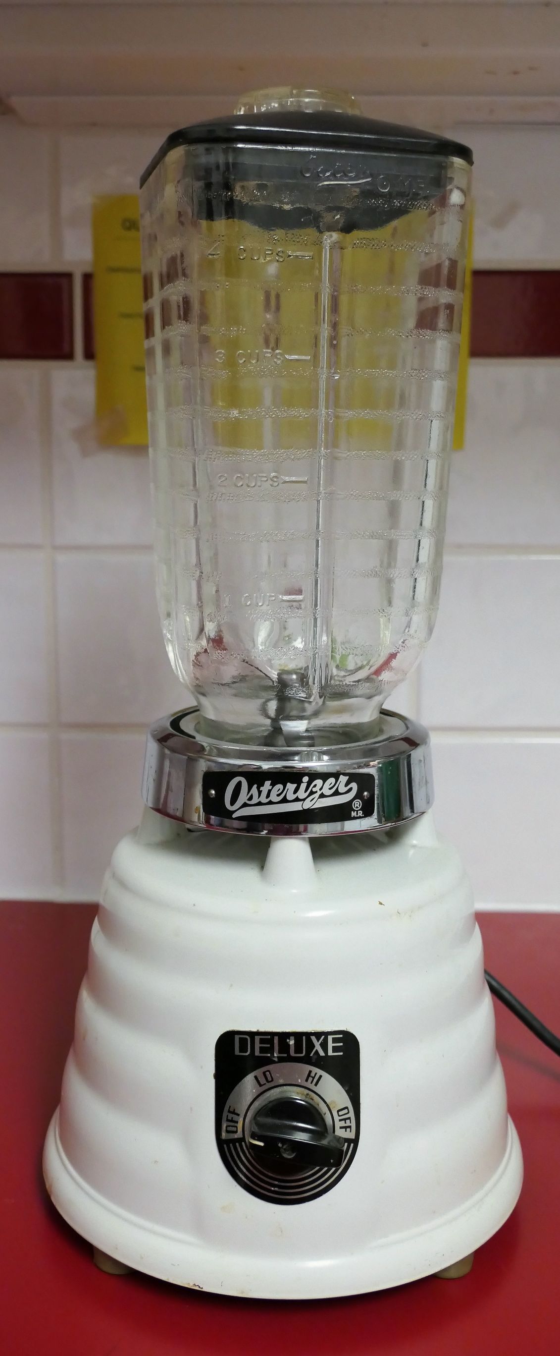 Lot Detail Vintage Osterizer Deluxe Blender