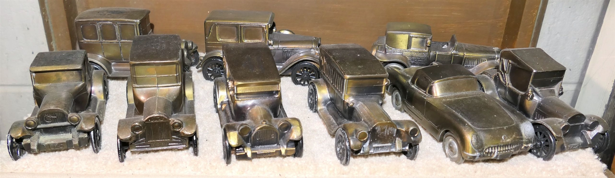 Lot Detail 9 Metal Car Banks Several Advertising First National