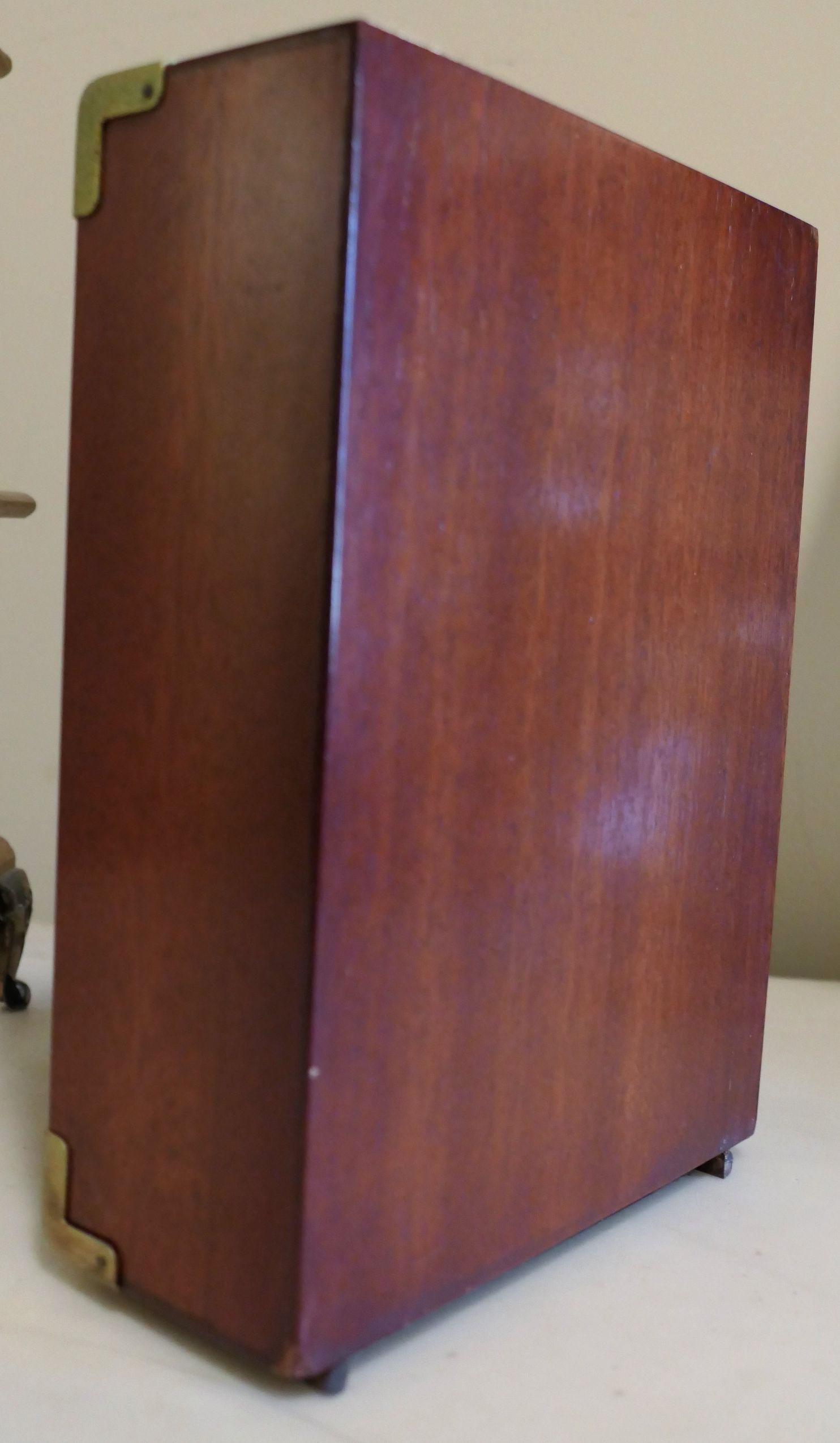 Lot Detail Hermle 2100 Quartz Moon Phase Calendar Clock Made in