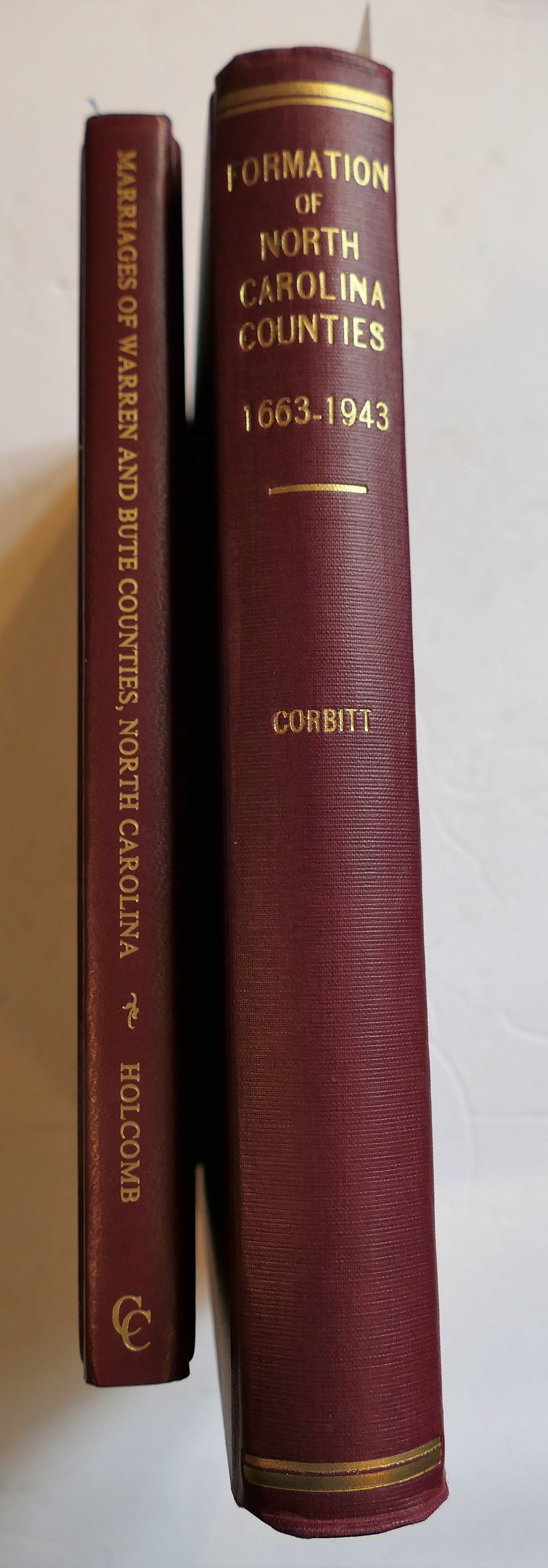 Lot Detail Marriages of Warren and Bute Counties, North Carolina 1764