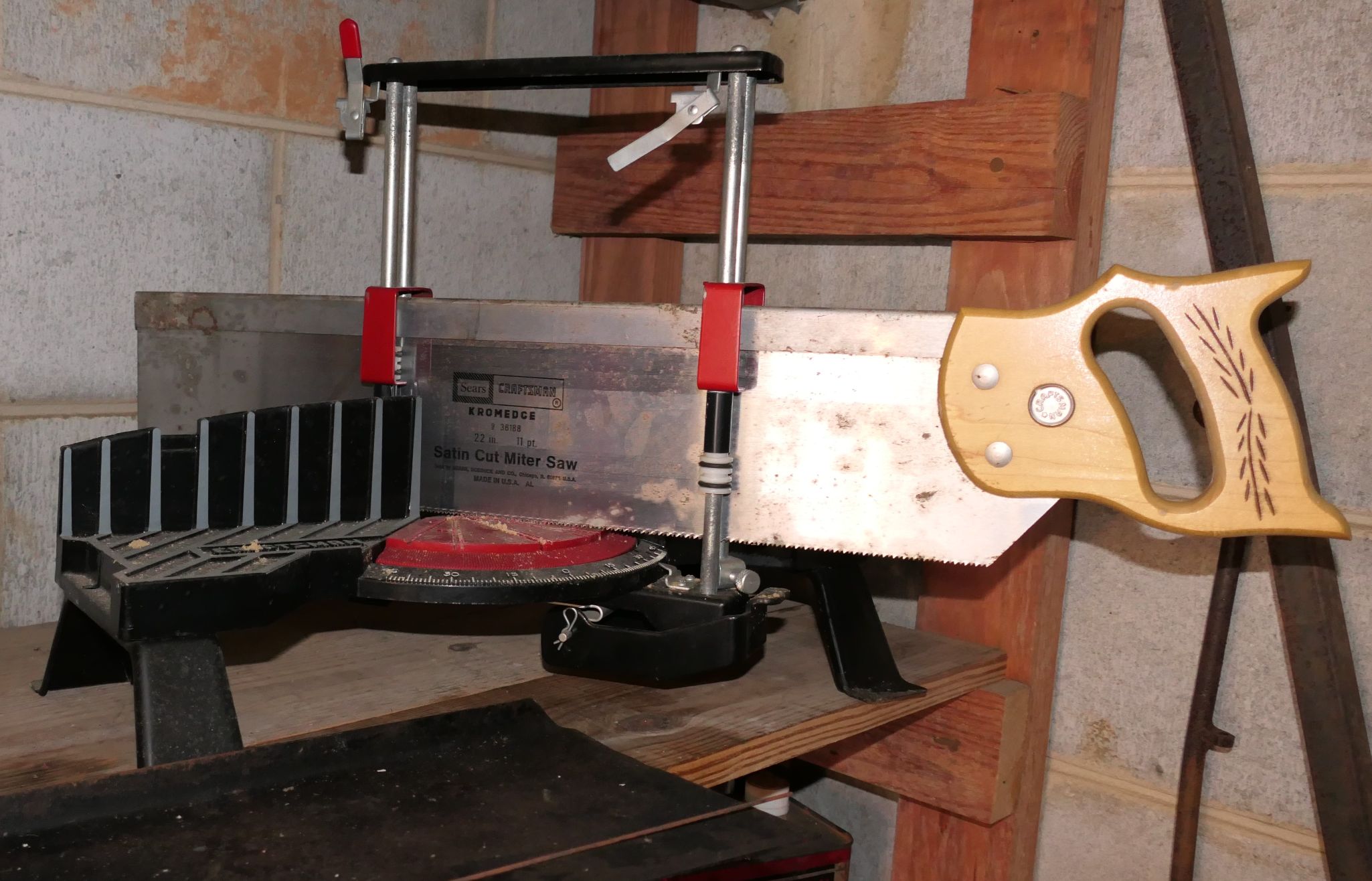 Lot Detail Craftsman "Kromedge" Satin Cut Miter Saw 22" 11Pt.