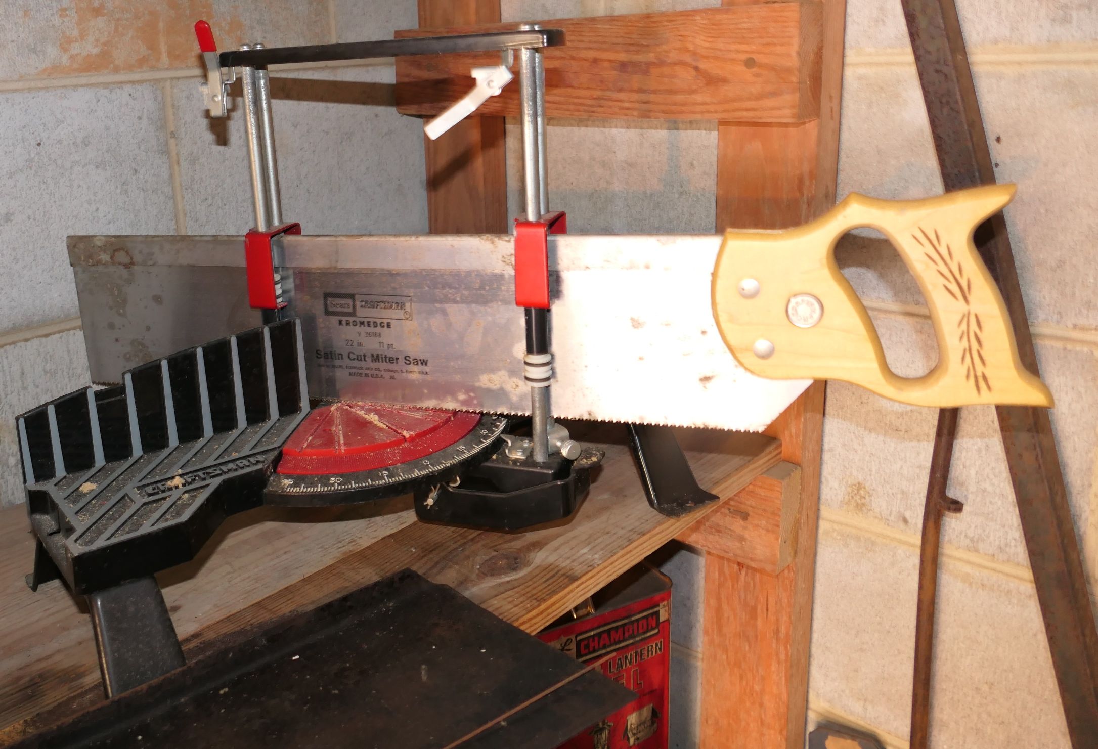 Lot Detail Craftsman "Kromedge" Satin Cut Miter Saw 22" 11Pt.