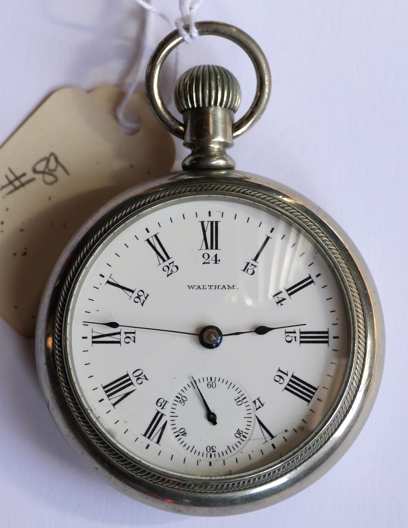 Lot Detail Bartlett Waltham Mass 17 Jewels Pocket Watch Serial Number
