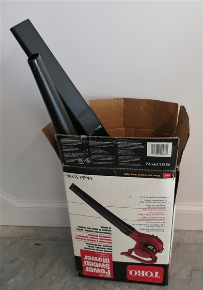 Lot Detail - Toro Power Sweep Blower - Model 51586