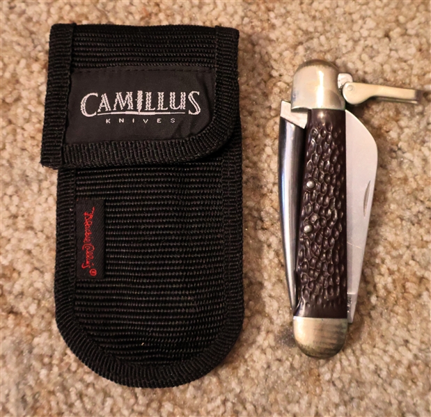 Lot Detail Camillus New York Marlin Spike Knife with Sheath