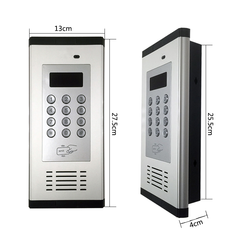 GSM Access Control Door Alarm System 850/900/1800/1900MHz LCD Screen