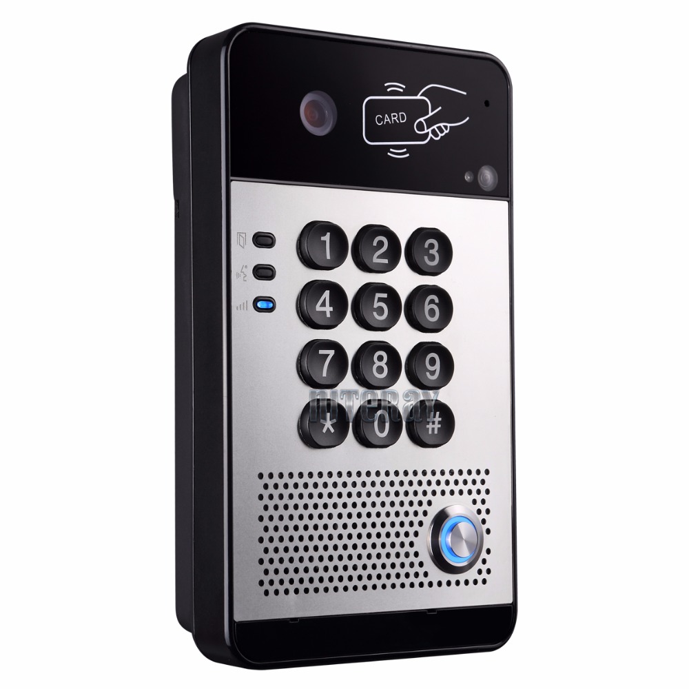 SIP Video Door Phone Video System Compatible With Asterisk