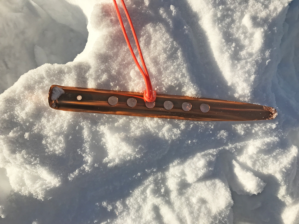 How to Stake a Tent in the Snow Without Tying Knots Winter Backpacking