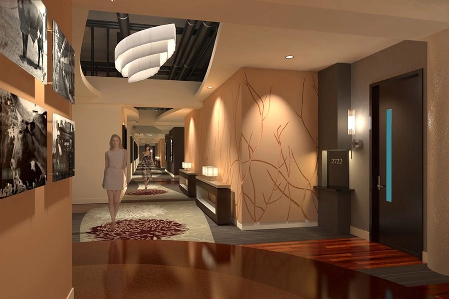 One Montgomery Plaza Penthouse Level Remodel Winter Creative