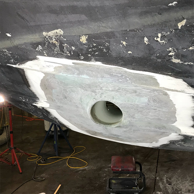Fiberglass Boat Repair in Brewerton, NY Winter Harbor Marina