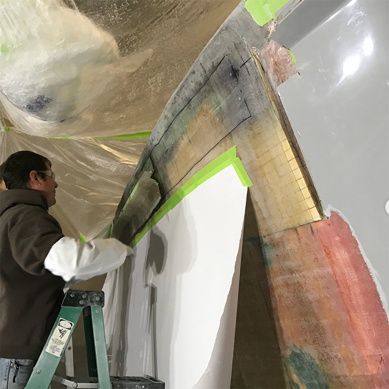 Fiberglass Boat Repair in Brewerton, NY Winter Harbor Marina