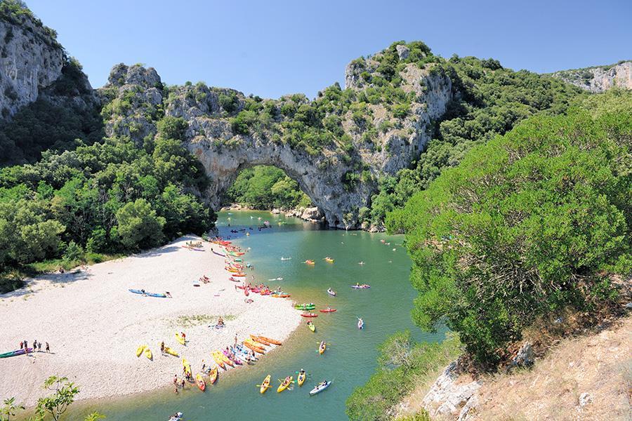 Frankrijk Ardeche Kaartik Gor Overal temperatuurrecords voor juni met 42ºC in de Ardeche