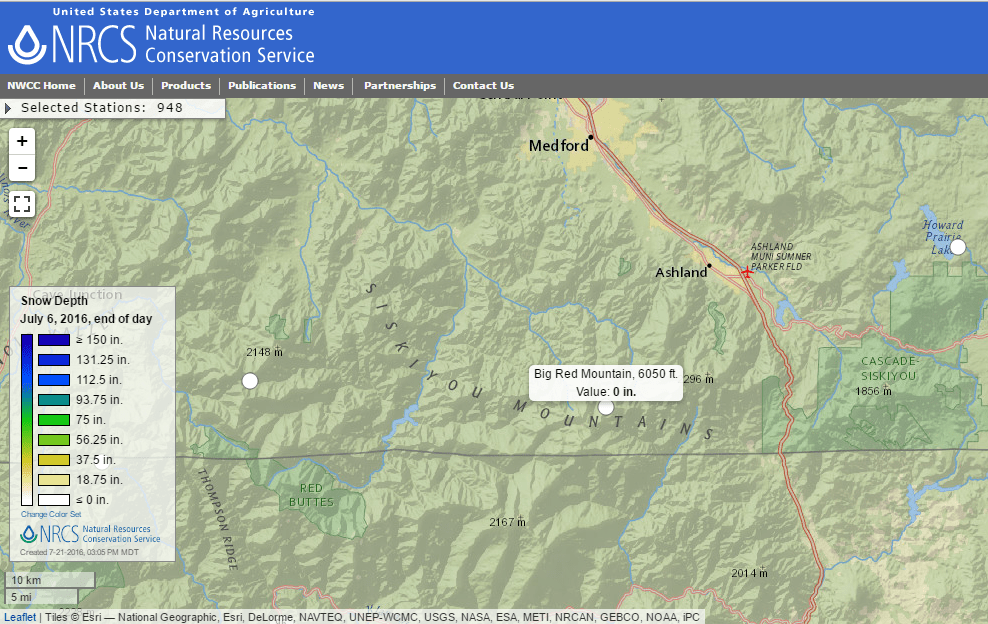 Mount Ashland Winter Wildlands Alliance