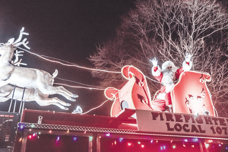 Santa in Winthrop Winthrop Transcript