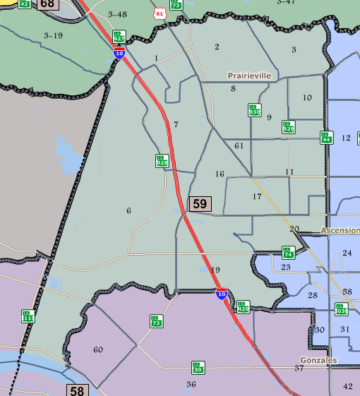 Louisiana 2011 Legislative Analysis House District 59 JMC