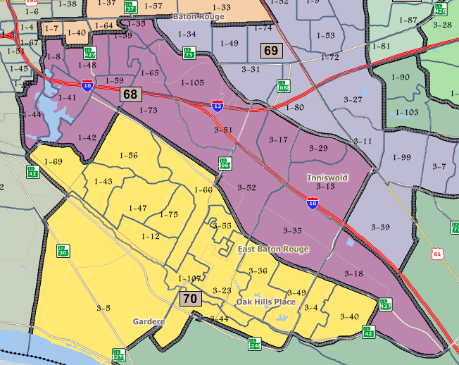 Louisiana 2011 Legislative Analysis House District 68 JMC