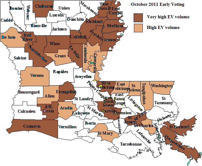 Early voting concludes in Louisiana October 2011 edition JMC