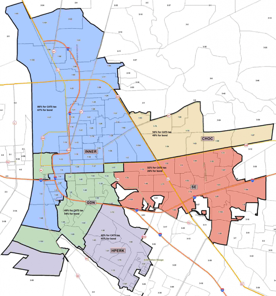 Turnout matters how Baton Rouge voters passed a tax increase JMC