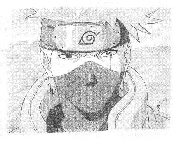 как нарисовать учителя наруто