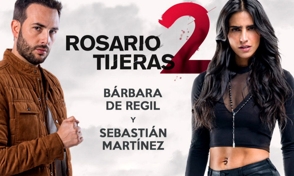 Bárbara de Regil es más fuerte en 'Rosario Tijeras 2'
