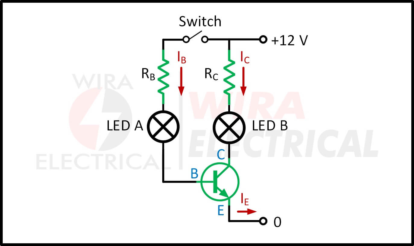 DC Transistor Circuit Analysis Explanation and Examples Wira Electrical