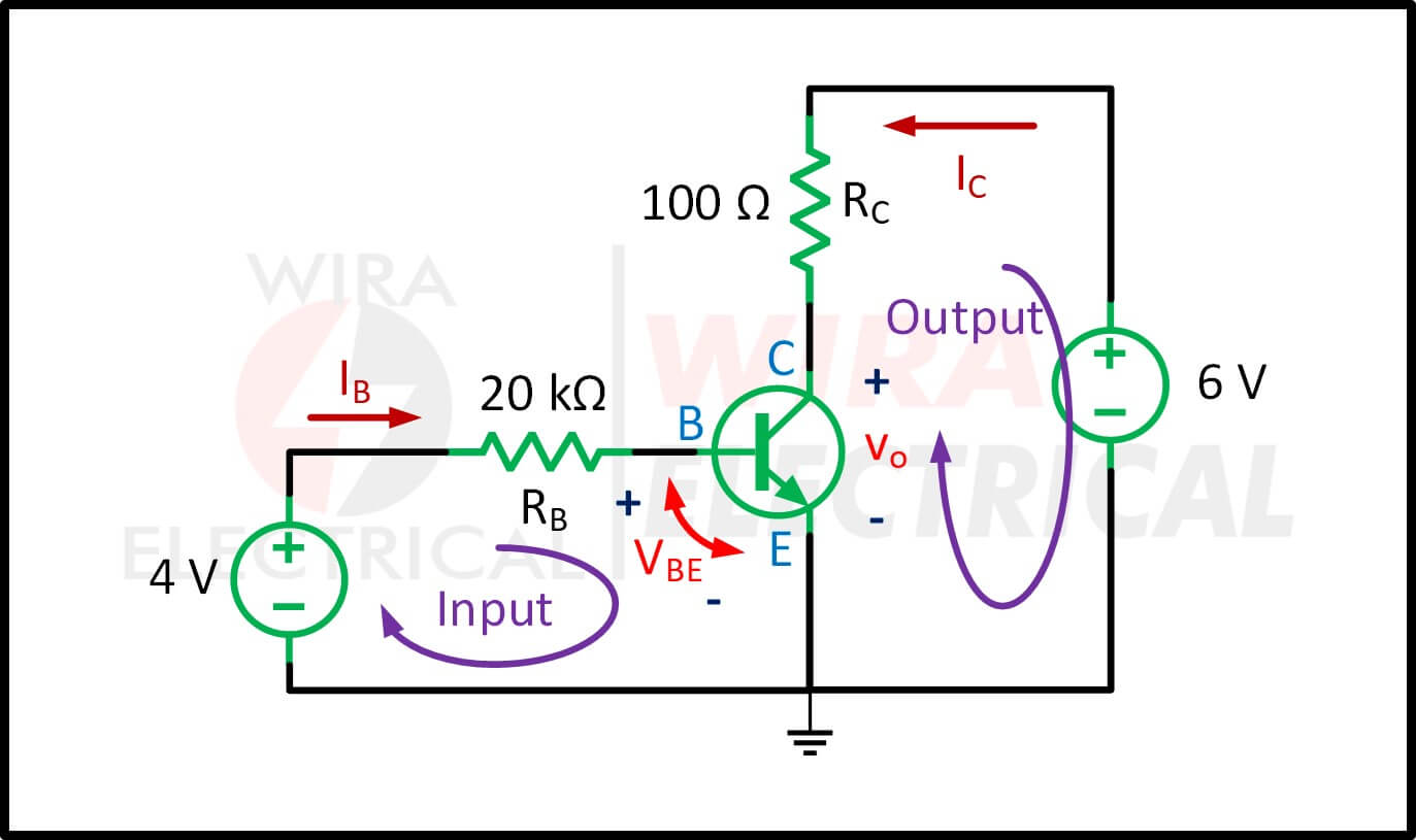 DC Transistor Circuit Analysis Explanation and Examples Wira Electrical