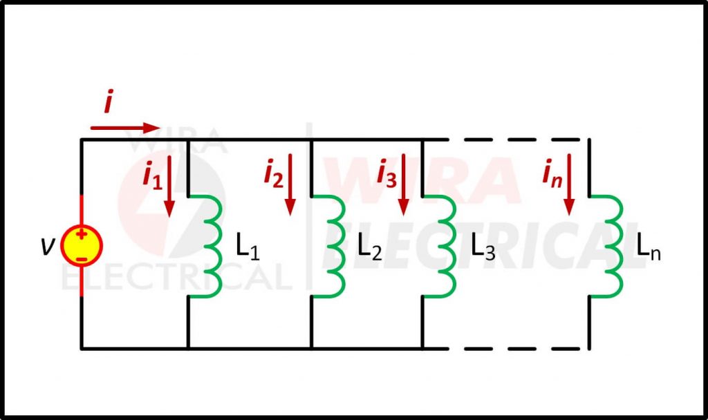 Inductors in Series and Parallel Formula Wira Electrical