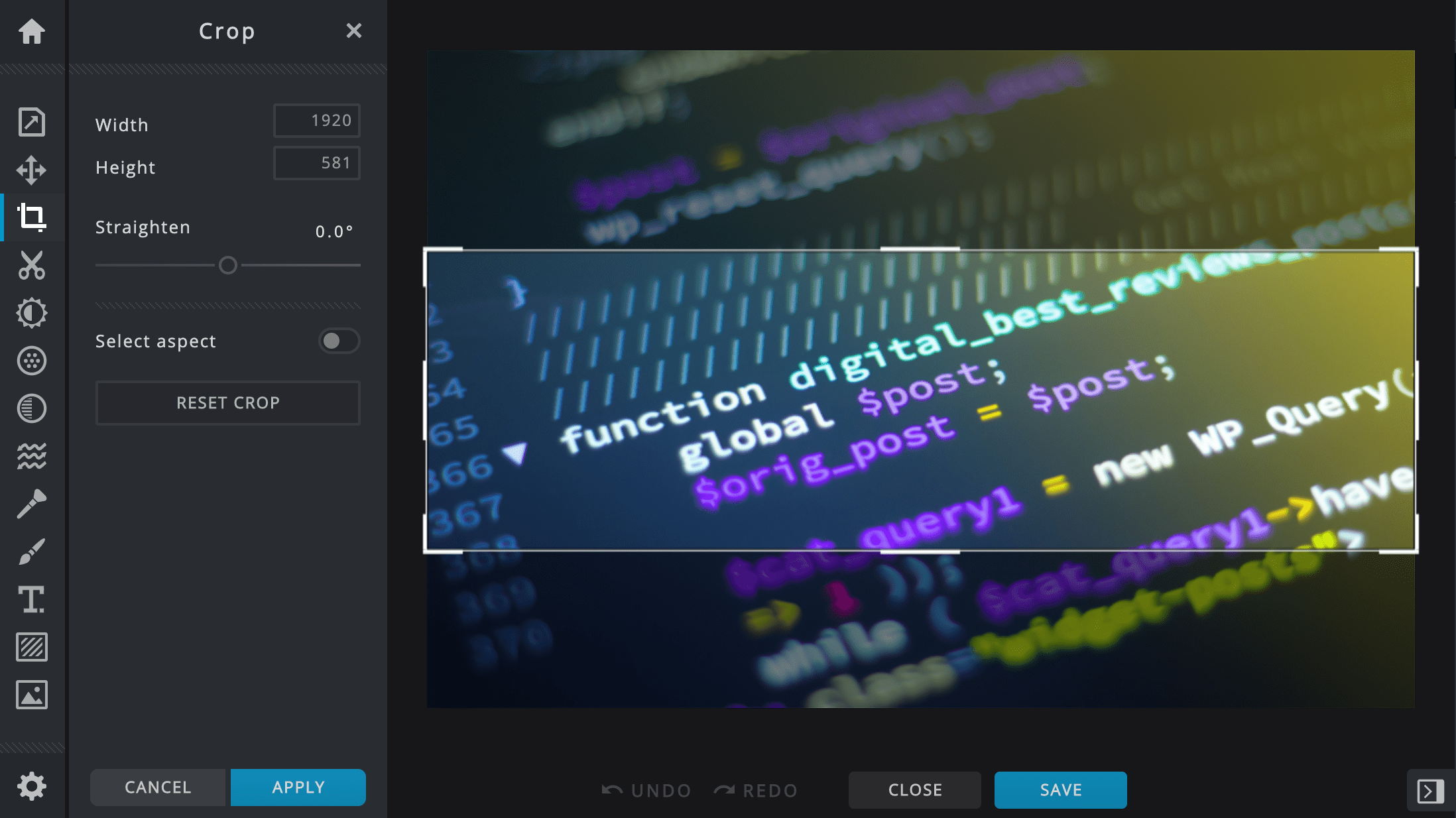 PIXLR Browser based image editing tool wird.