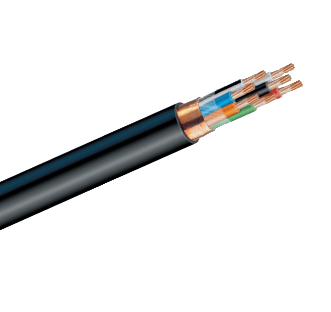20/10 Control Cable PE/PVC Insulated Conductors Shielded, PVC Jacket