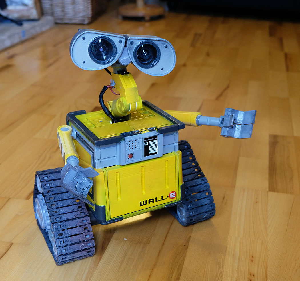 3D printed WallE chillibasket