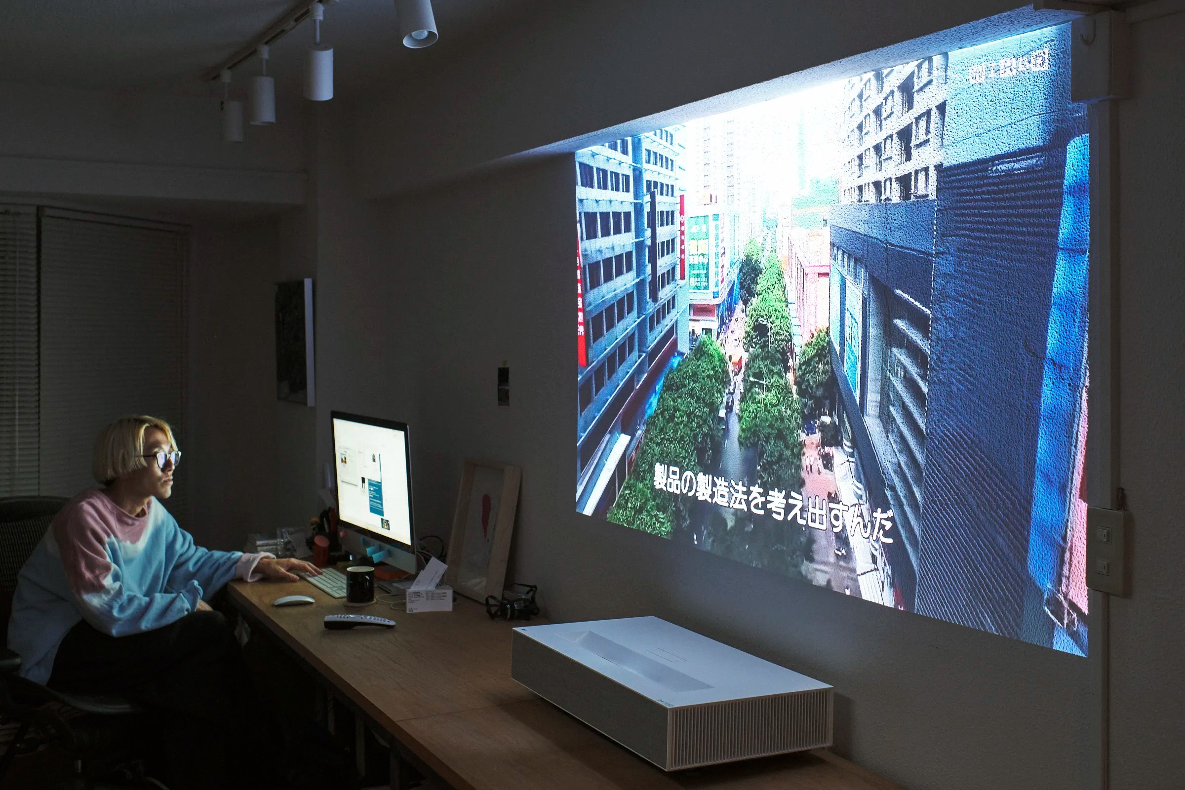 EDGENITY / Edge Vision 超短焦点4Kプロジェクター テレビ/映像機器