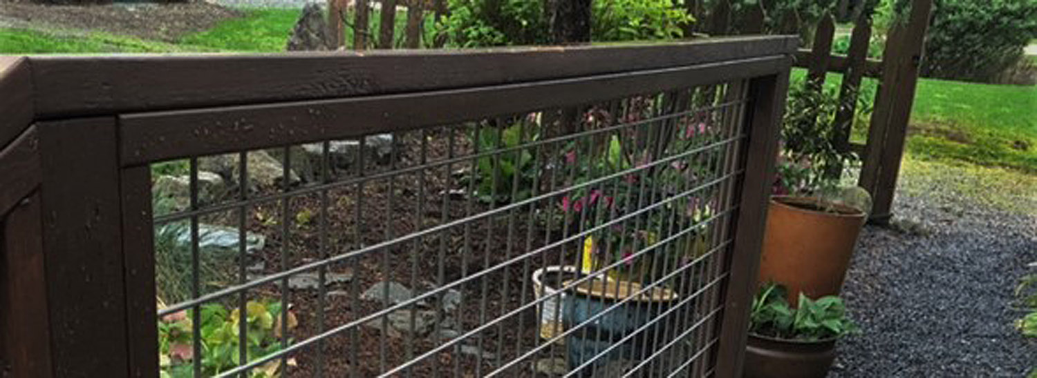 Stainless Steel Wire Deck Mesh Infill Panels