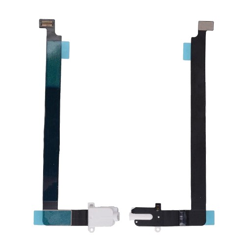 For iPad Pro ( 12.9") Headphone Jack With Flex Cable White (1ST GEN