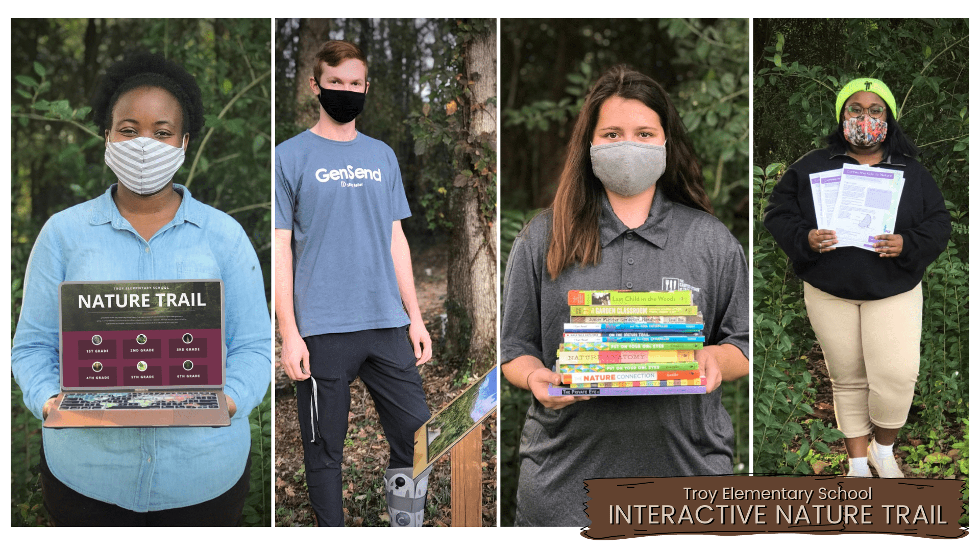 Interactive Nature Trail at Troy Elementary School