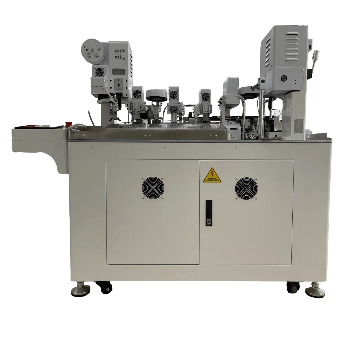 HH680A Fully Automatic Dual Ends Terminal Crimp and HST Process