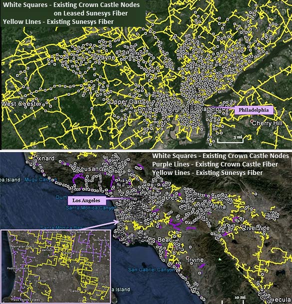 Crown Castle Fiber Map Vertical realtor Crown Castle makes a 1 billion bet on going