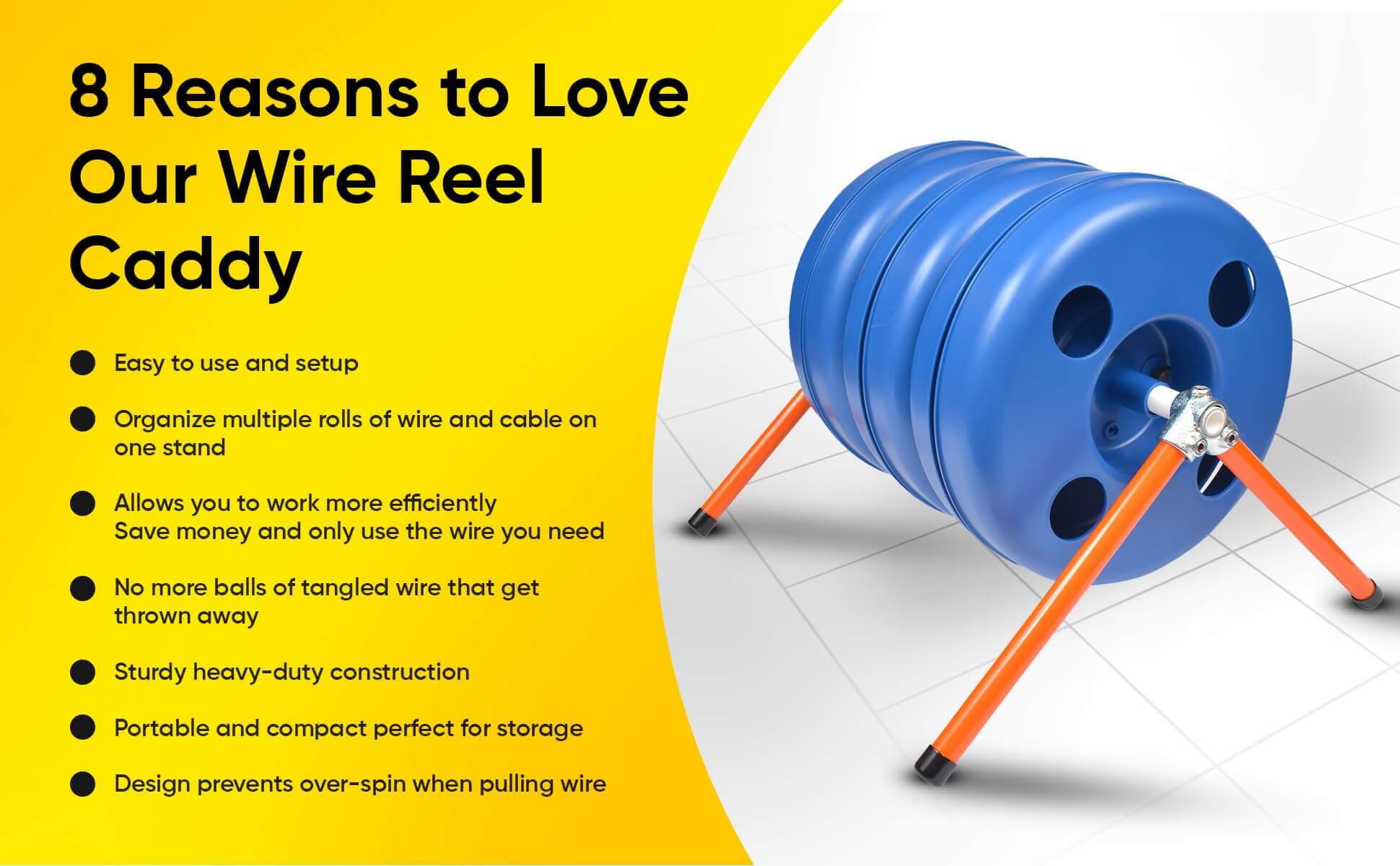 Wire Dispenser Reels Electrical Innovative Products Inc.