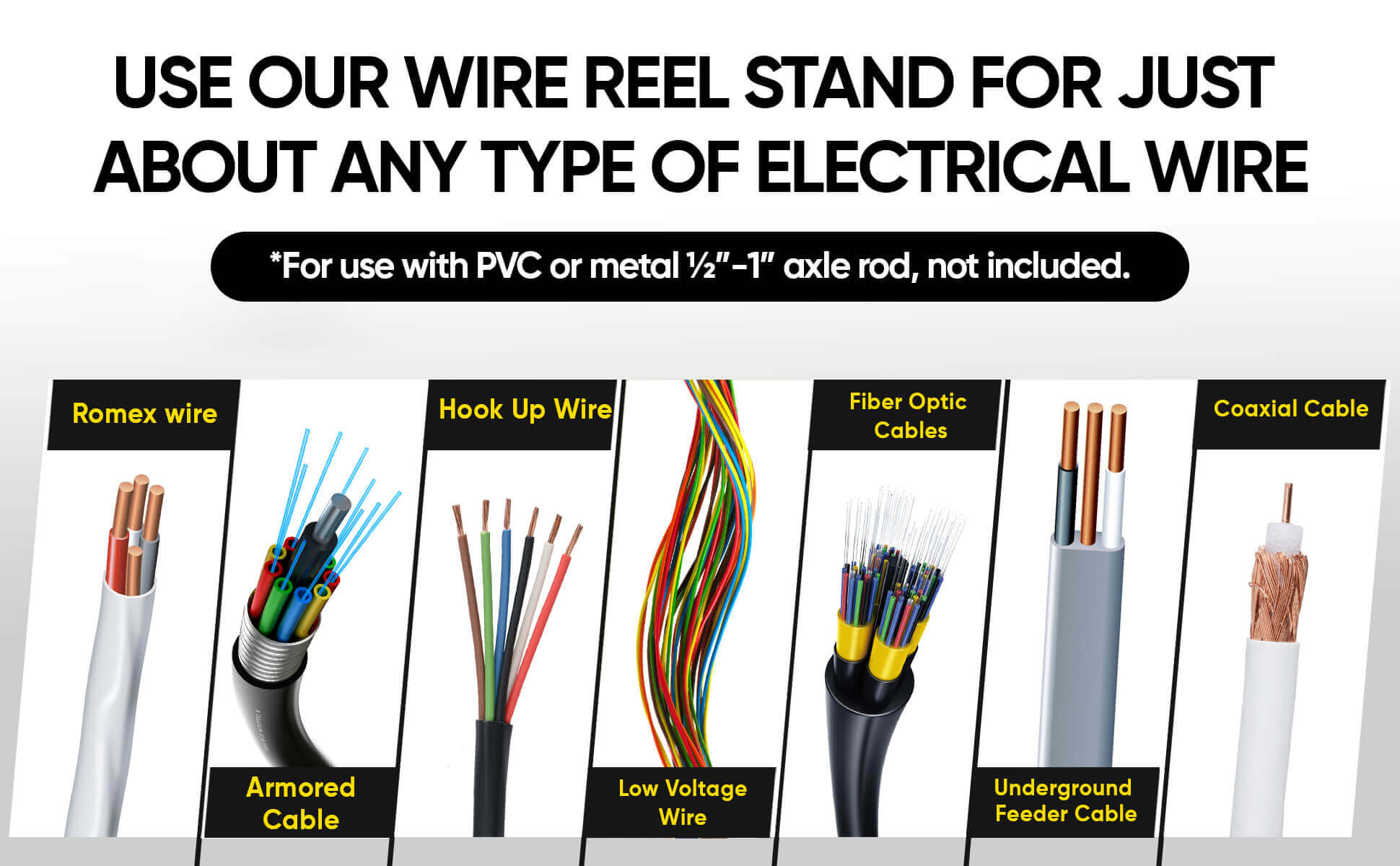 Wire Dispenser Reels Electrical Innovative Products Inc.