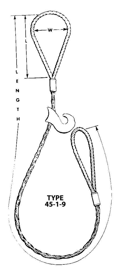 8 Part Braided Choker Slings Wire Rope Jack Rubin & Sons Entertainment