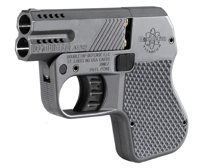 DoubleTap The World’s Smallest and Lightest .45 ACP Concealed Carry Pistol