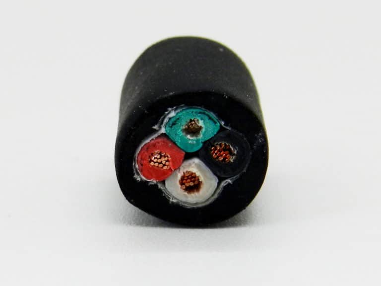 18/4 SJOOW SJ SJO Black Rubber Cord Outdoor Wire Cable Flexible Wire