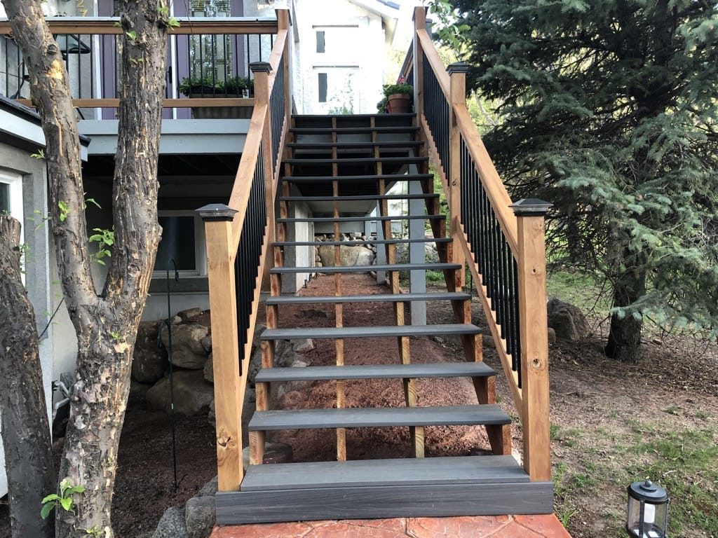 Staircase in Colorado Springs • Wire Works Co Inc